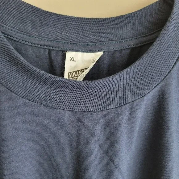 Vintage Advance Tees Single Stitch T-Shirt Size XL Blue Belize Zoo Cheetah Tiger - Picture 4 of 8